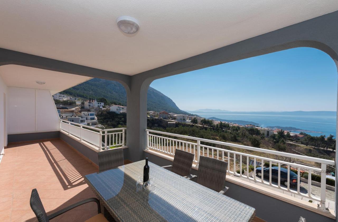 Villa Violeta With Amazing Sea View Makarska Exterior foto